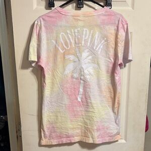 PINK Victoria's Secret Multicolor Tie-Dye Tee